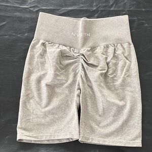 NVGTN Women's Tan 5” Workout Shorts